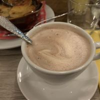 Old fashioned chocolate milk  at Le Potager du Marais - Saint Paul in Paris