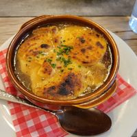 French Onion Soup at Le Potager du Marais - Saint Paul in Paris