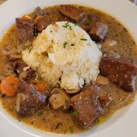 Seitan Bourguignon at Le Potager du Marais - Saint Paul in Paris