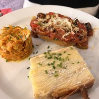 Seitan special with ratatouille and gratin   at Le Potager du Marais - Saint Paul in Paris