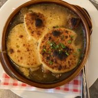 French Onion soup   at Le Potager du Marais - Saint Paul in Paris