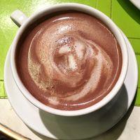 vegan hot chocolate at Le Potager du Marais - Saint Paul in Paris