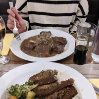 Beef dish  at Le Potager du Marais - Saint Paul in Paris