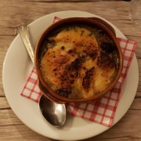 French onion soup at Le Potager du Marais - Saint Paul in Paris