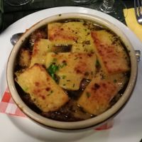 onion soup at Le Potager du Marais - Saint Paul in Paris