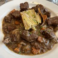 Beef bourguignon with potato   at Le Potager du Marais - Saint Paul in Paris