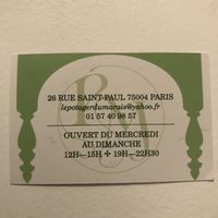   at Le Potager du Marais - Saint Paul in Paris