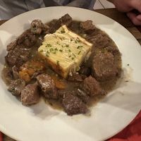 Seitan bourguignon  at Le Potager du Marais - Saint Paul in Paris