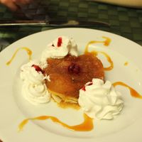Caramelised Upside-Down Apple Tart. at Le Potager du Marais - Saint Paul in Paris
