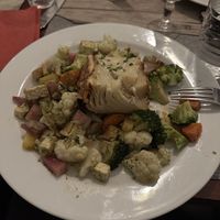 Smoked tofu and potato   at Le Potager du Marais - Saint Paul in Paris