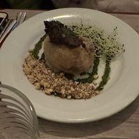 Mushroom pate potato starter   at Le Potager du Marais - Saint Paul in Paris