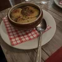 Onion soup   at Le Potager du Marais - Saint Paul in Paris