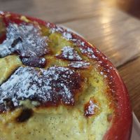 Creme brulee below the surface at Le Potager du Marais - Saint Paul in Paris