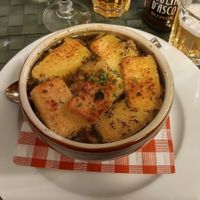 great french onion soup at Le Potager du Marais - Saint Paul in Paris