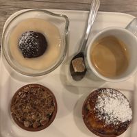 Dessert coffee plate  at Le Potager du Marais - Saint Paul in Paris