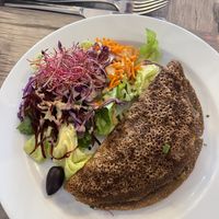 Savoury crepes  at Le Potager du Marais - Saint Paul in Paris