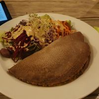 Buckwheat pancake at Le Potager du Marais - Saint Paul in Paris