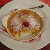 Creme brulée at Le Potager du Marais - Saint Paul in Paris