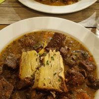 Seitan bourguignon with potato at Le Potager du Marais - Saint Paul in Paris