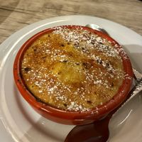 Apricot creme brulee at Le Potager du Marais - Saint Paul in Paris