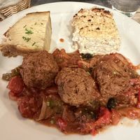 Tageskarte Hackbällchen  at Le Potager du Marais - Saint Paul in Paris