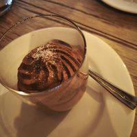 Mousse au chocolate at Le Potager du Marais - Saint Paul in Paris