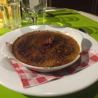 Creme brule at Le Potager du Marais - Saint Paul in Paris
