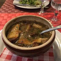 Amazing Vegan French Onion Soup at Le Potager du Marais - Saint Paul in Paris