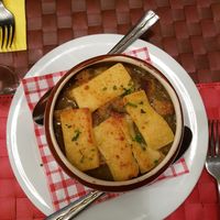 French onion soup at Le Potager du Marais - Saint Paul in Paris