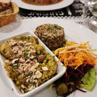Lentil bake with quinoa at Le Potager du Marais - Saint Paul in Paris