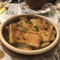 French onion soup at Le Potager du Marais - Saint Paul in Paris
