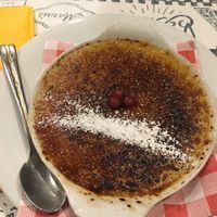 Apricot crème brûlée  at Le Potager du Marais - Saint Paul in Paris