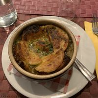 French onion soup at Le Potager du Marais - Saint Paul in Paris
