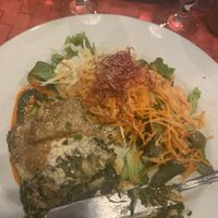 Spinach lasagne  at Le Potager du Marais - Saint Paul in Paris