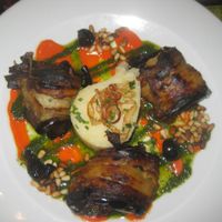 Aubergine surprise at Le Potager du Marais - Saint Paul in Paris