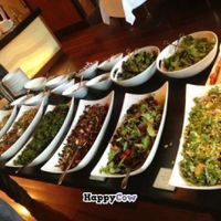 The table of sides, salads, and soups!  at Jill's Restaurant in Boulder