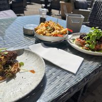 2nd visit and decided on a variety of starters.Taco was fab,the meatball bruschetta was a little too soggy and the chips with roasted veg didnt work.but overall  another g8 experie at The Hollybush Inn in Redditch