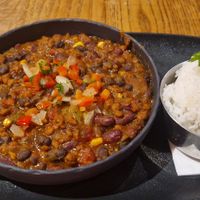 Chili sin carne at The Royal Pub - Disney Village in Chessy