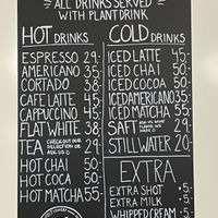 Drink menu  at Glean - Fisketorvet in Copenhagen