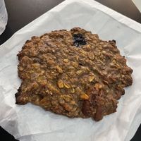 Vegan cookie of the day- cinnamon raisin oat   at Taylor Made Cafe in Wellington