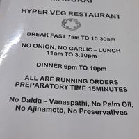  at Sri Acharya Bhavan - Veg Restaurant in Madurai