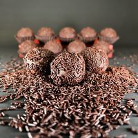 Brigadeiros at Porto Vegan Market in Porto
