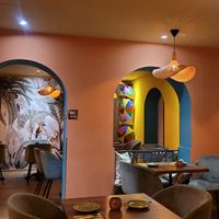 Indoor seating at Xodó - Brasilianisches Restaurant in Hamburg