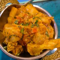 Aloo Ghobi at Gupp Shupp @ Chai Shai in Leh