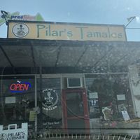 Store front at Pilar's Tamales in Ann Arbor