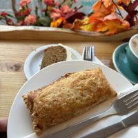 Vegan Haggis roll  at Driftwood Cafe   in Lochinver