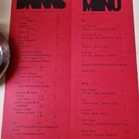 Speisekarte at DREI ZIMMER KÜCHE BAD in Frankfurt