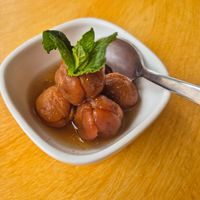 Apricots with spices at De Khambir in Leh
