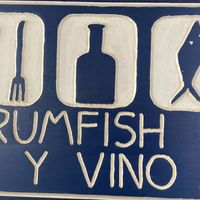 Local place   at Rumfish y Vino in Placencia