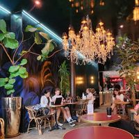 Interior at Café-Flor / Bar 21 in New York City